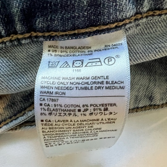 Banana Republic Light Denim Knee Length Skirt - Picture 6 of 6